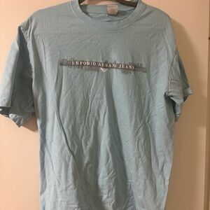 Emporio Armani Blue Short Sleeve Tee